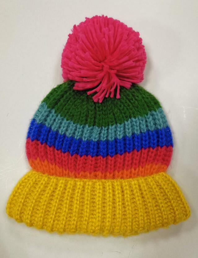 Personalized Color-block Knitted Hat